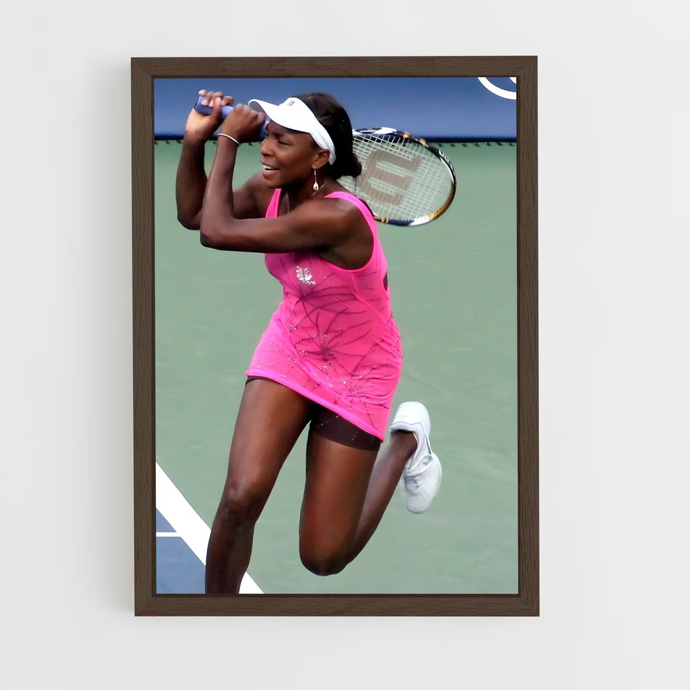 Poster Ace en Rose – affiche Tennis (vue 5)